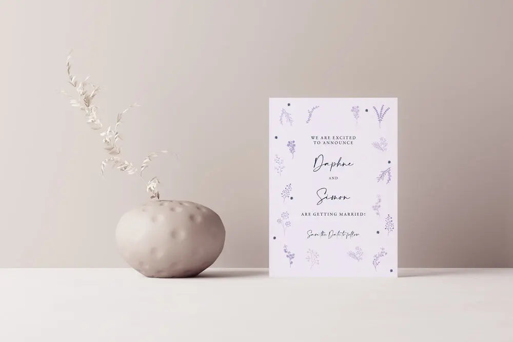 Engagement Announcement Mayfair