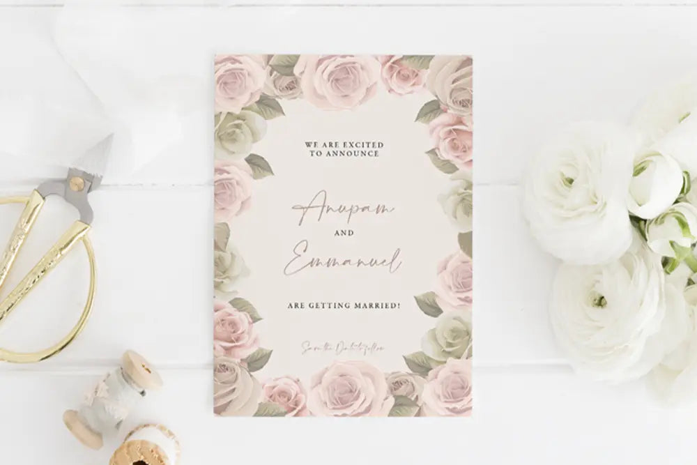 Engagement Announcement Exquisite