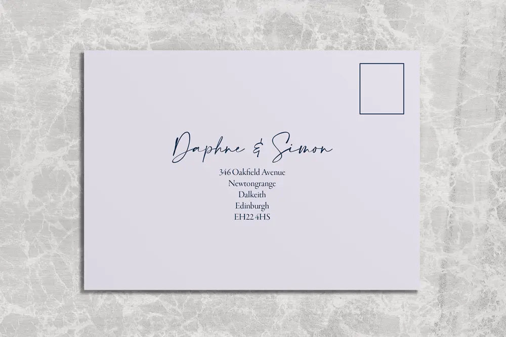 RSVP Card Mayfair