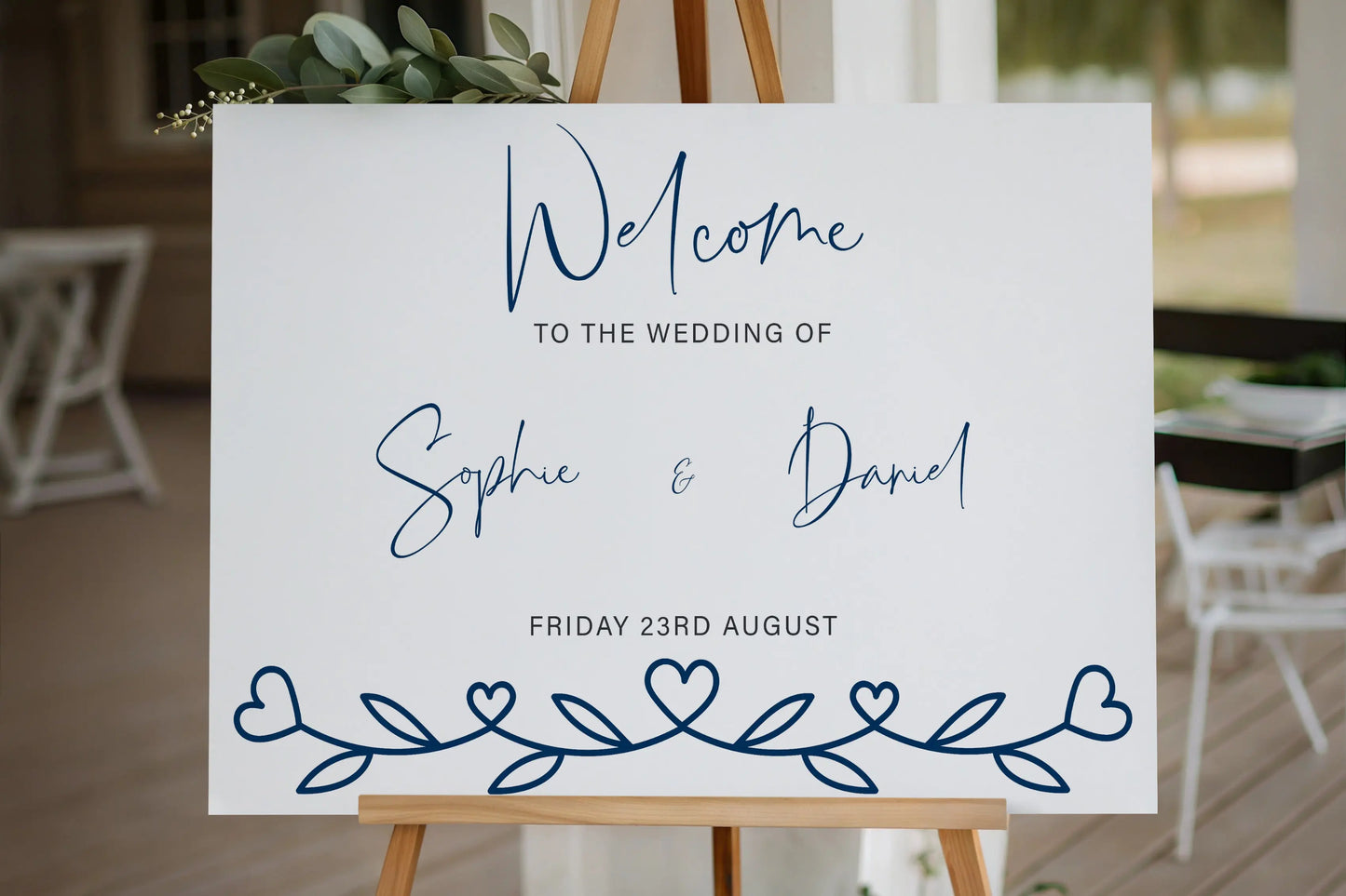 Welcome Sign Impression