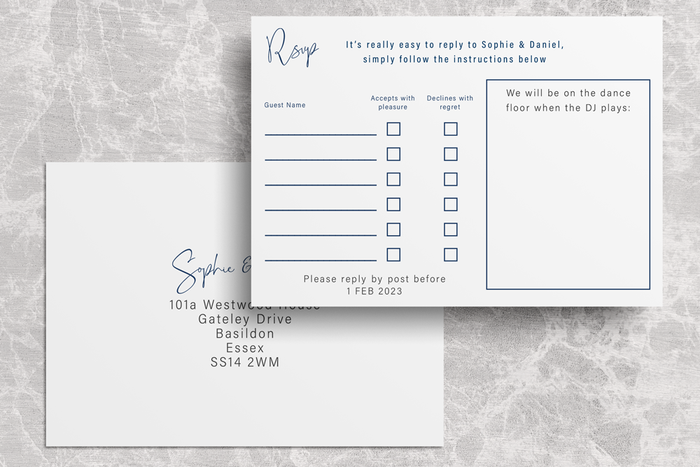 RSVP Card