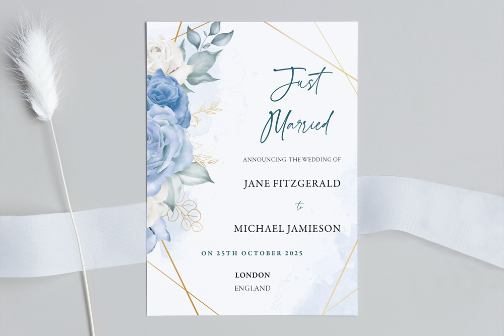 Wedding Announcement Card