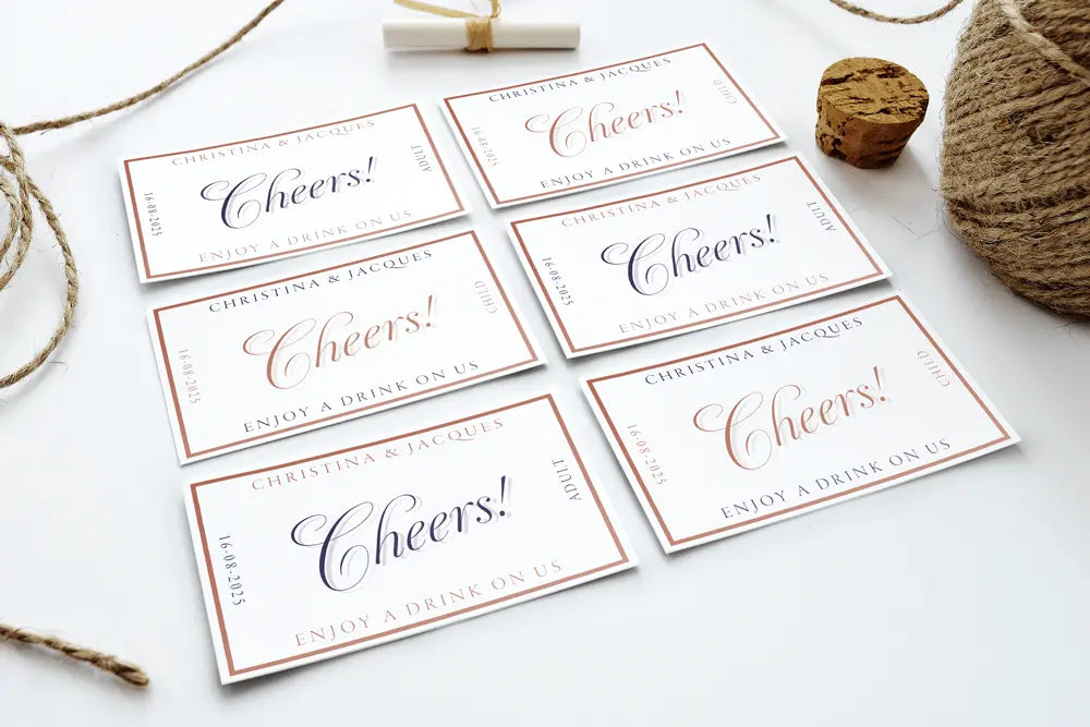 Drink Tokens Lovebirds