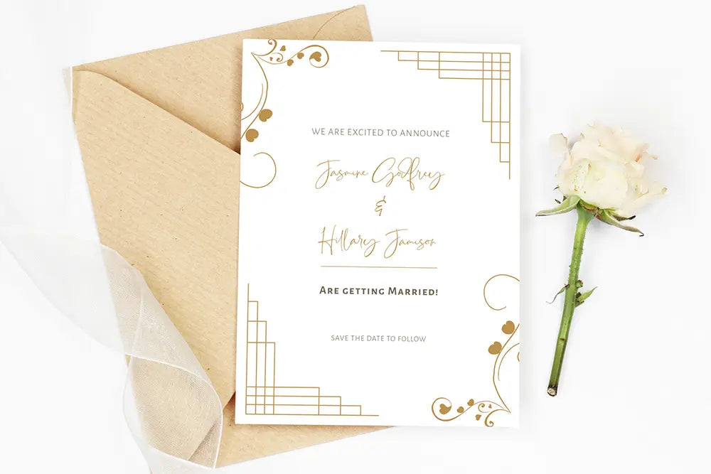 Engagement Announcement Lovestract