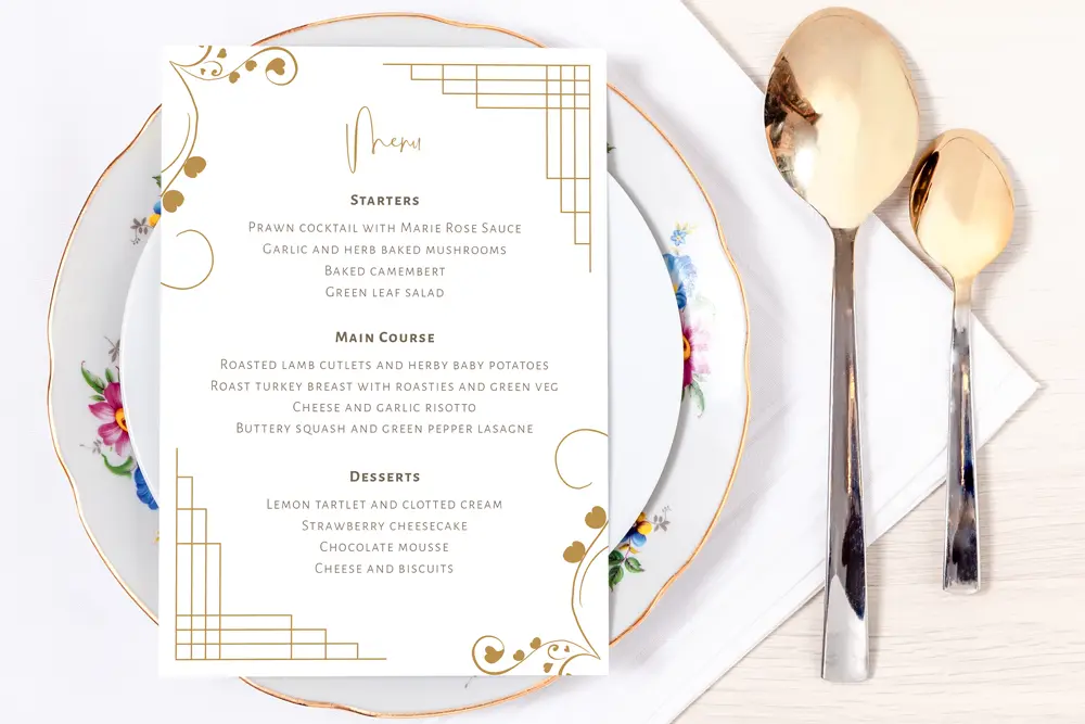 Set Menu Lovestract