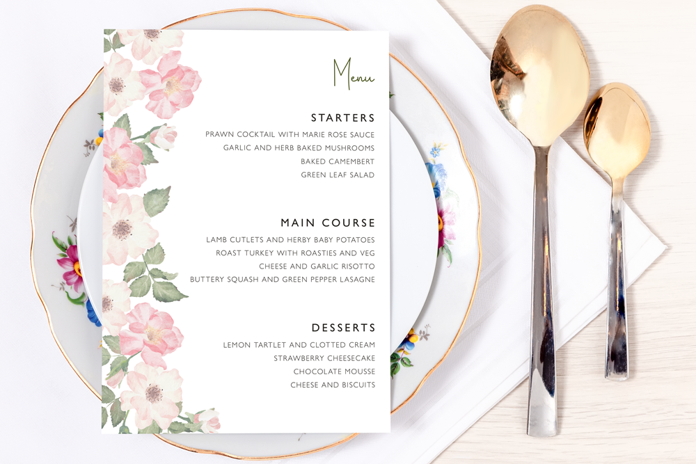 Set Menu