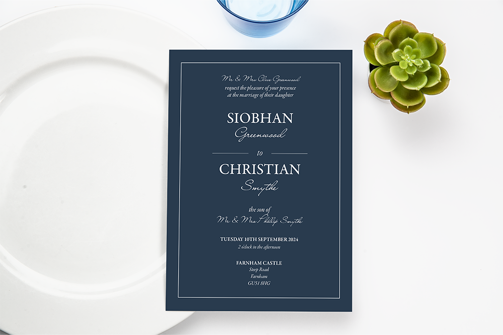Wedding Invitation Card