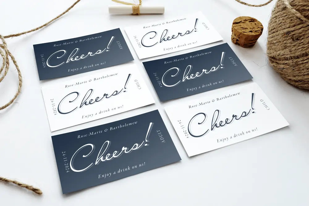 Drink Tokens Something Blue