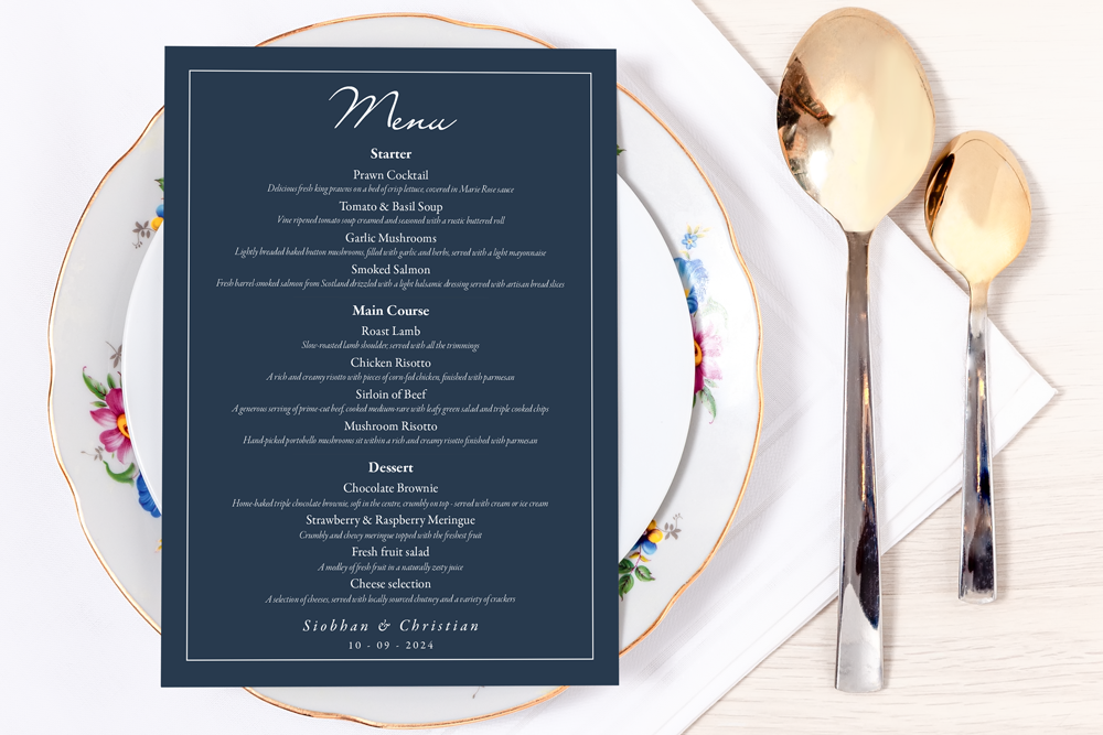 Set Menu