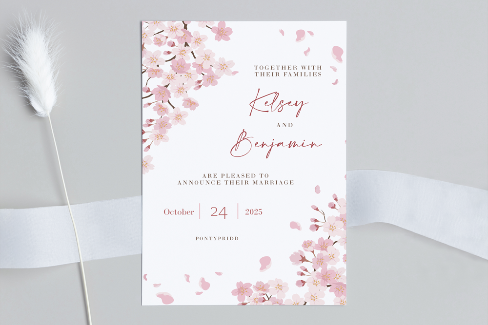 Wedding Announcement Card