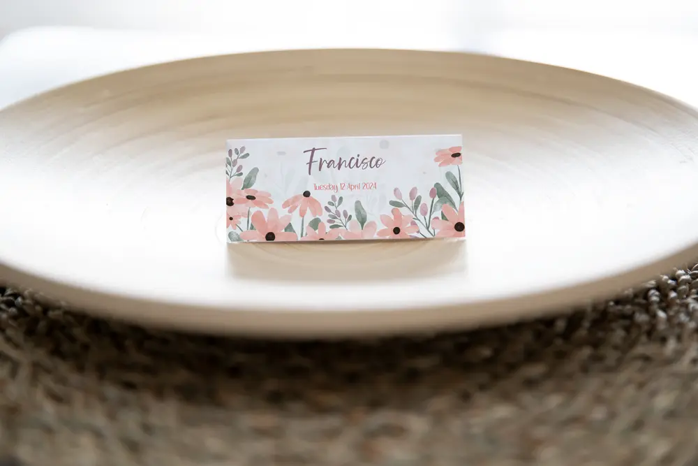 Place cards Wild Flower