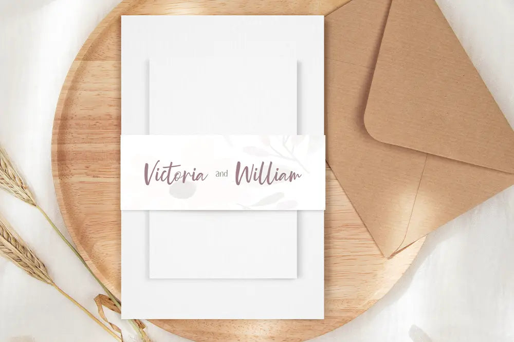 Invitation Wrap Wild Flower
