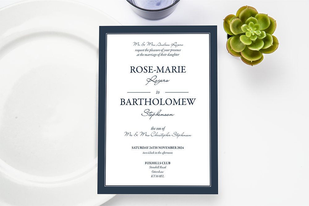 Wedding Invitation Card
