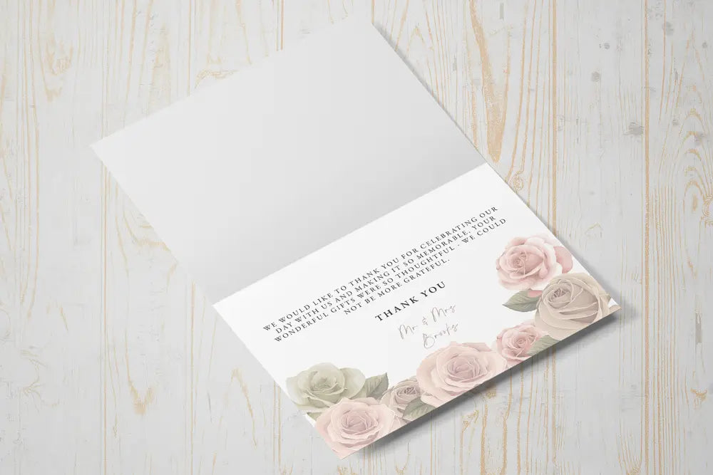 Thank You Card Exquisite