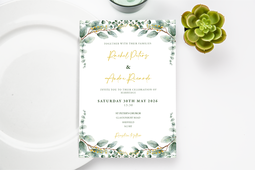 Wedding Invitation Card