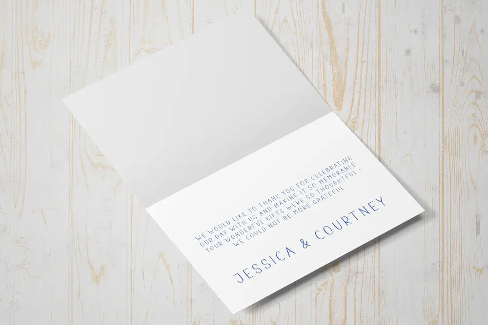 Thank You Card Lavender