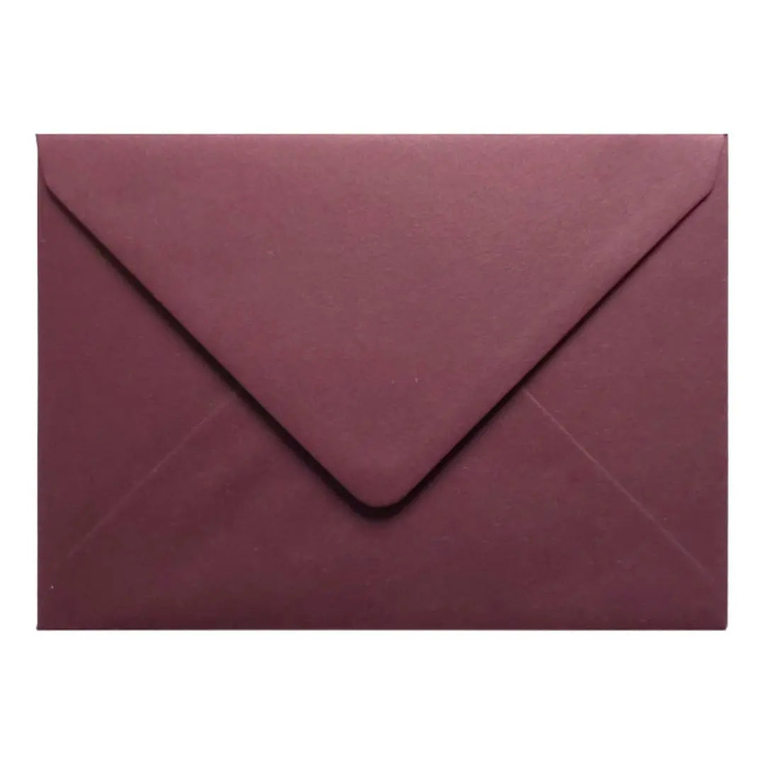 Wedding Envelopes - C6 - Burgundy Little Extras