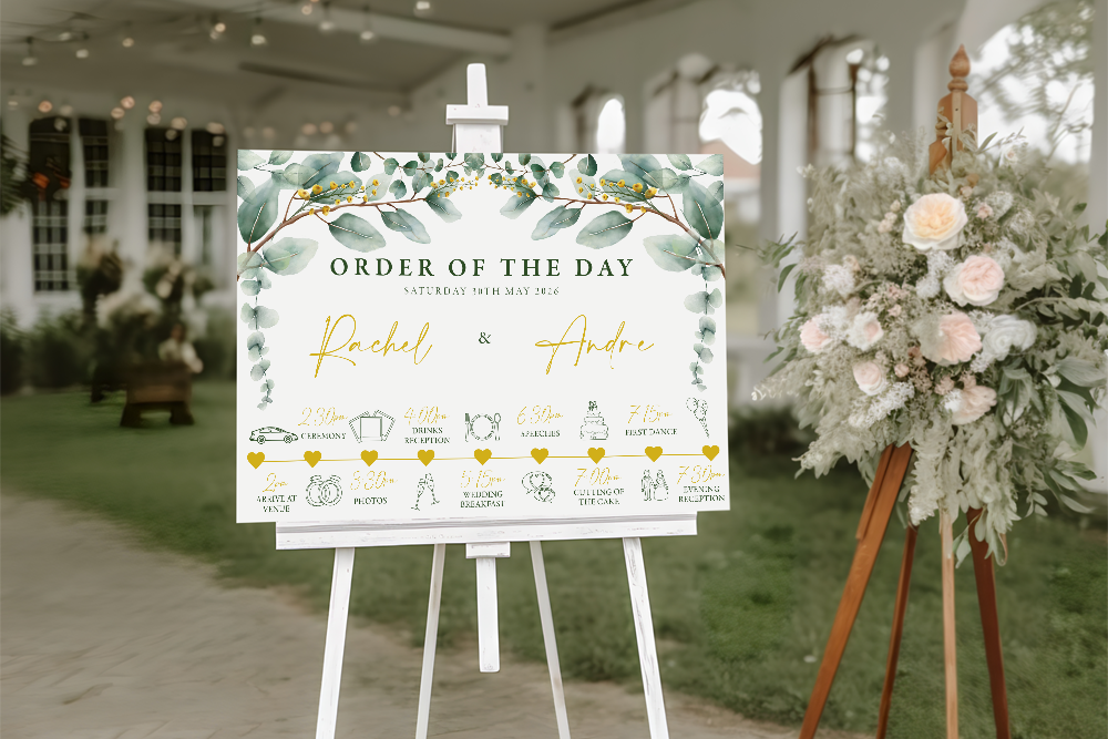 Order of the Day Signs