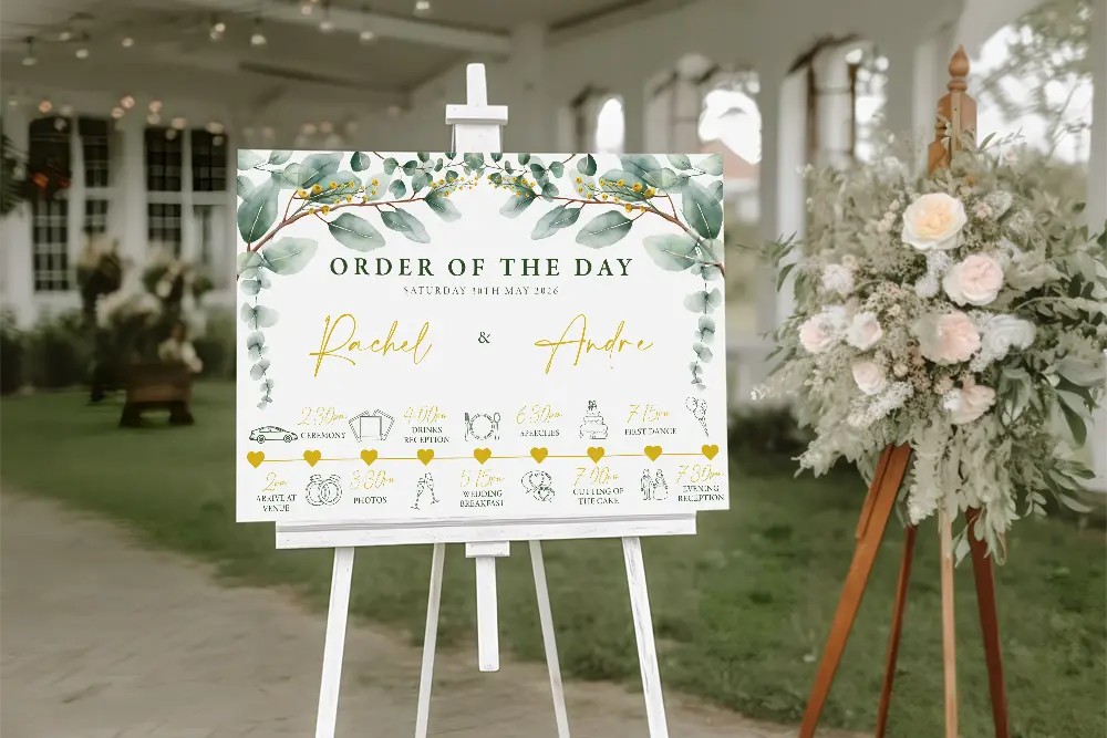 Order of the Day Signs