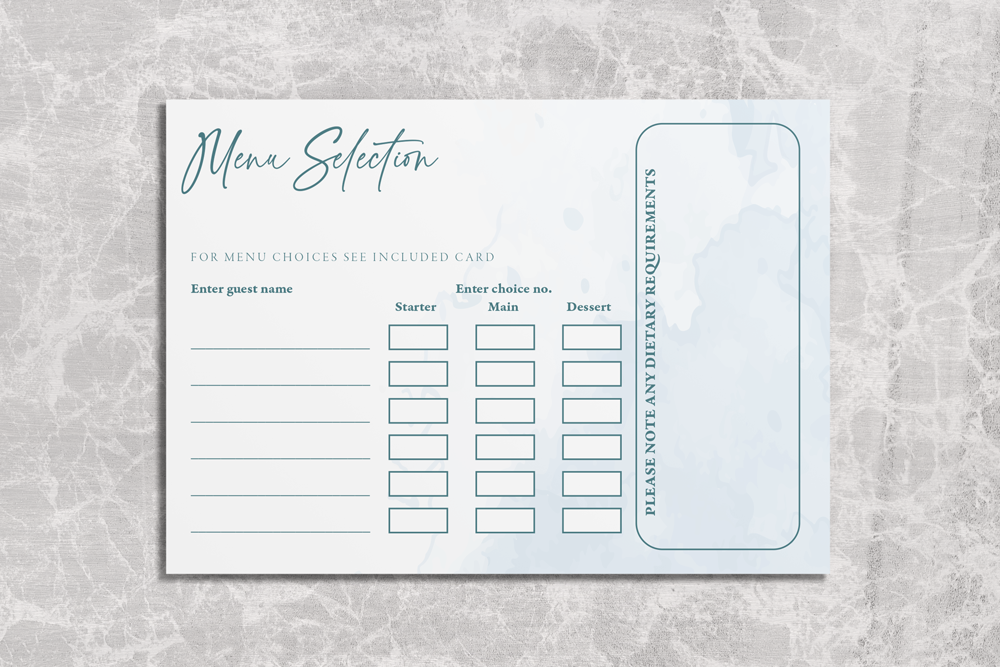 RSVP Card Deluxe