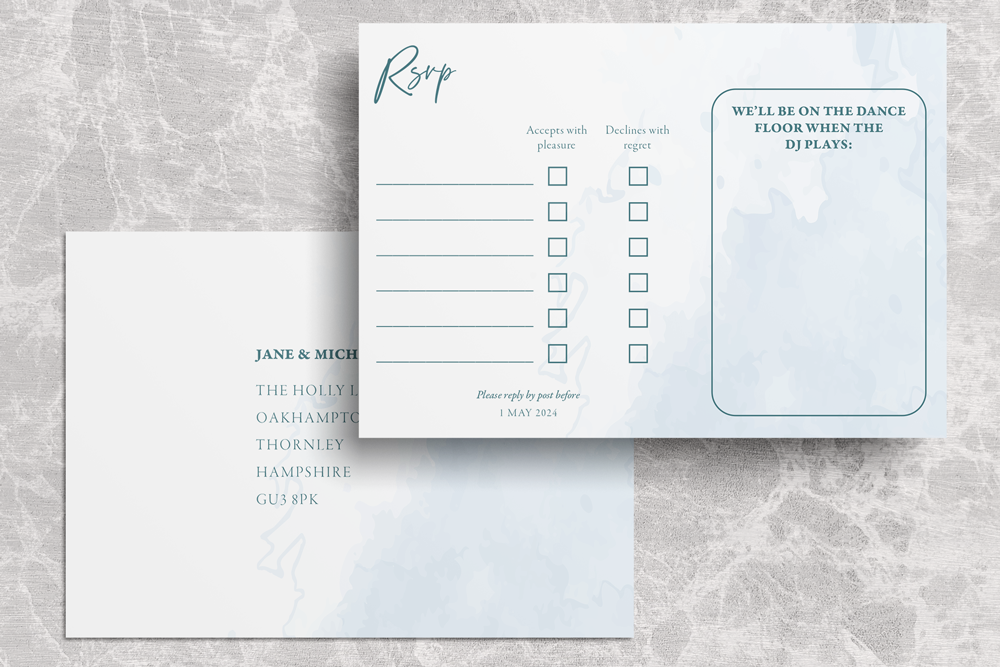RSVP Card