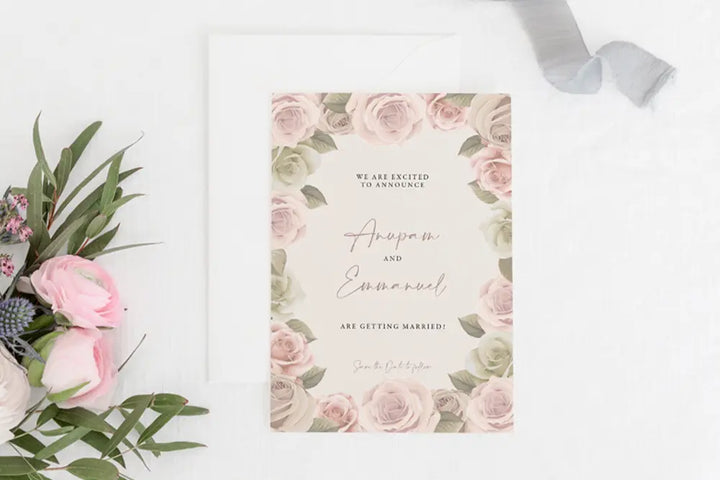 Engagement Announcement Exquisite