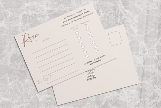 RSVP Card