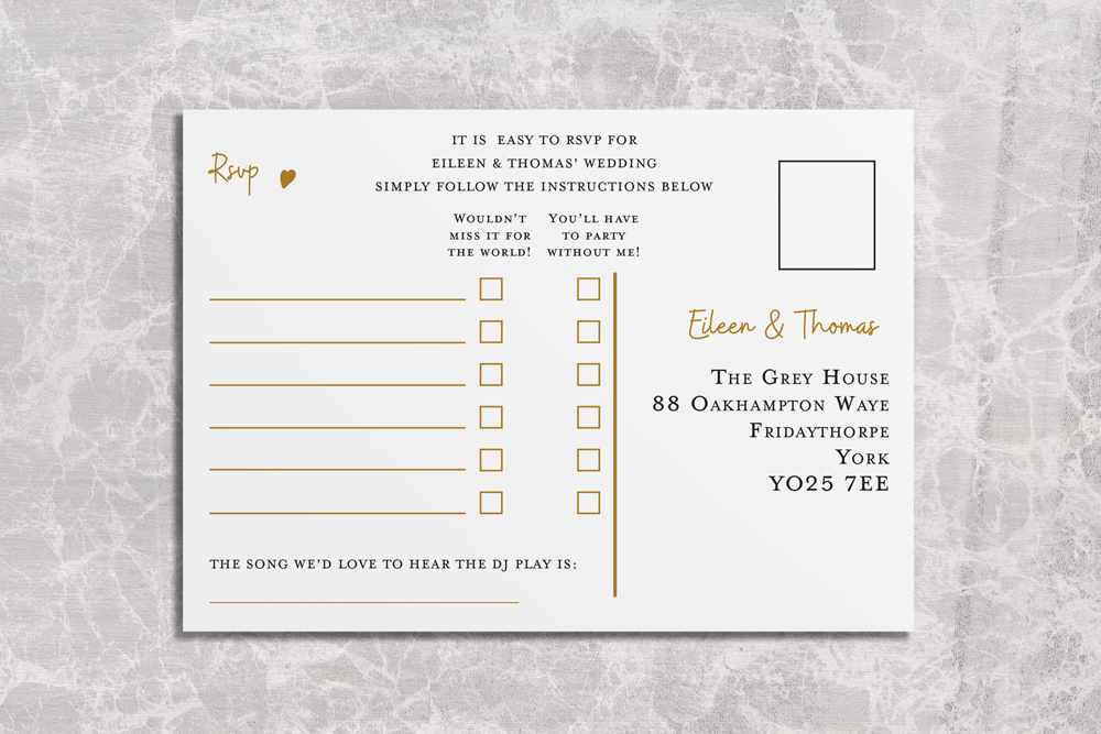 RSVP Card Deluxe
