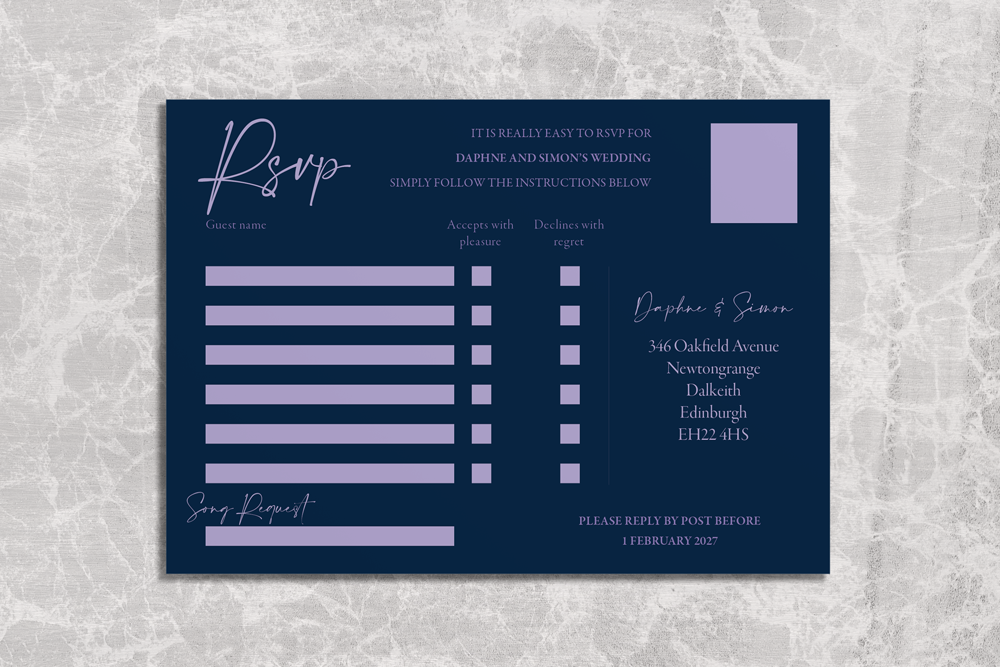 RSVP Card Deluxe