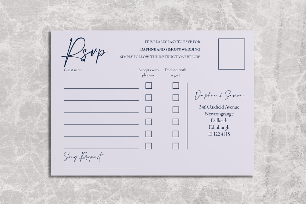 RSVP Card Deluxe