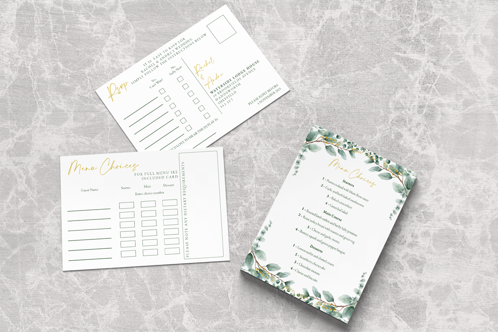 RSVP Card Deluxe
