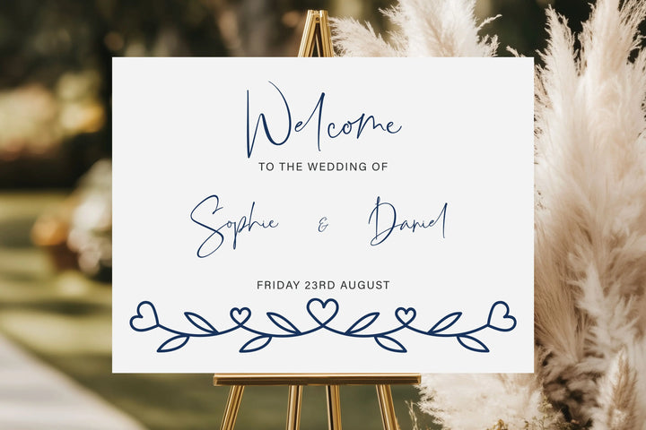 Welcome Sign Impression