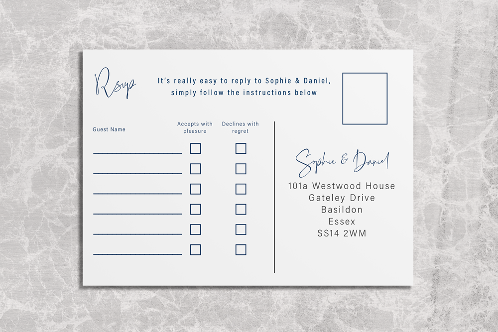 RSVP Card Deluxe