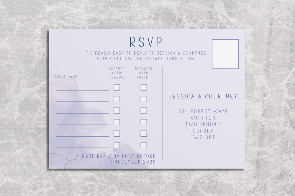 RSVP Card Deluxe