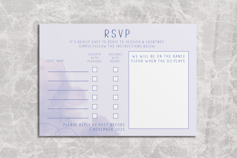 RSVP Card