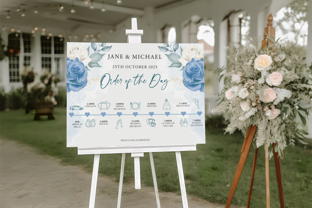 Order of the Day Sign