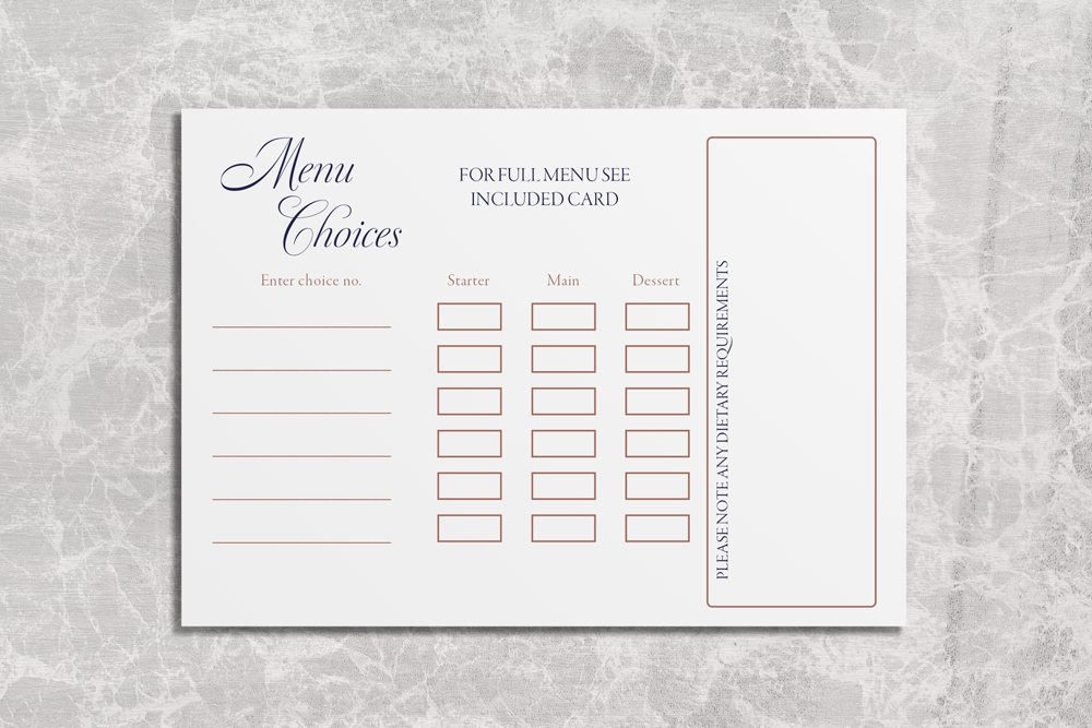 RSVP Card Deluxe