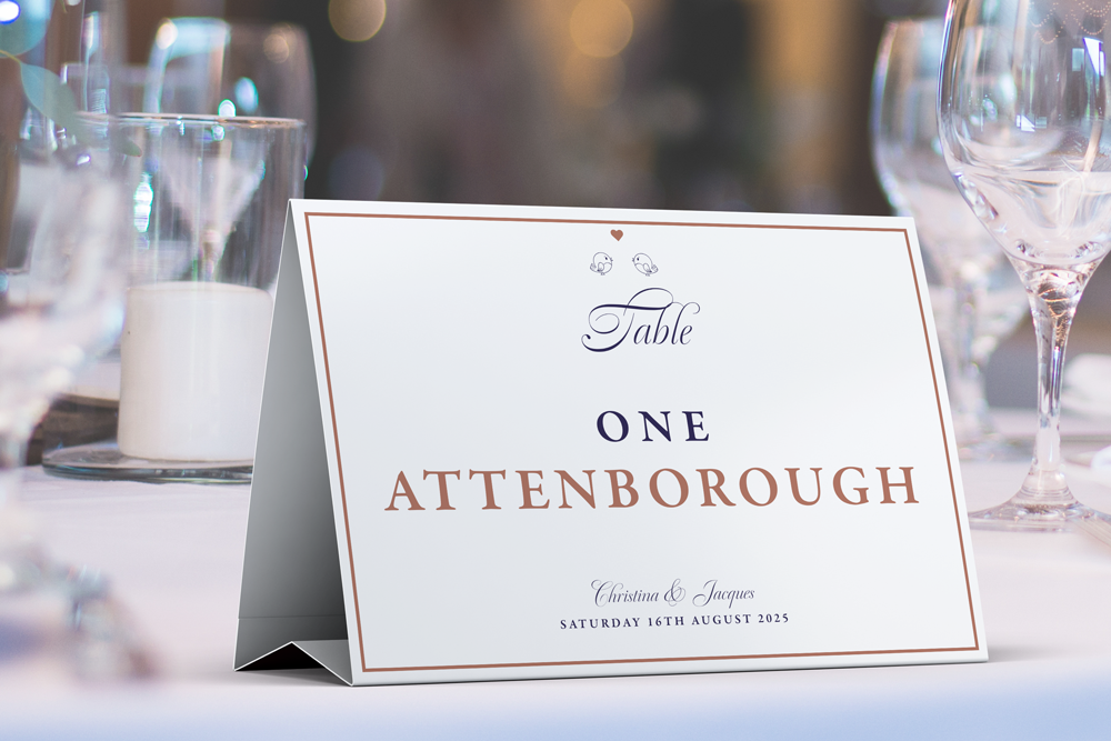 Table Name & Number Sign