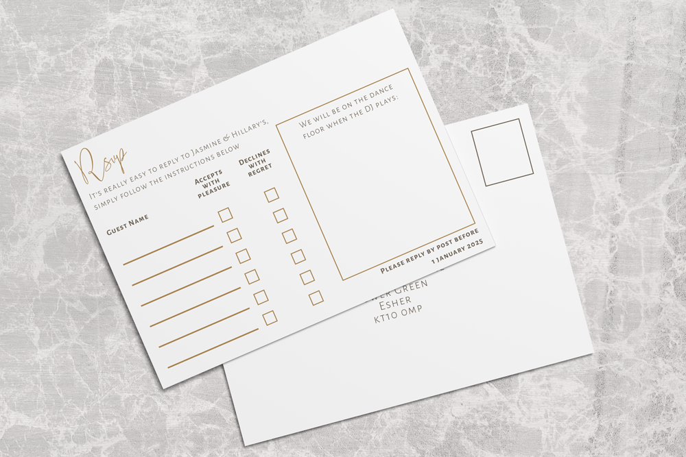 RSVP Card