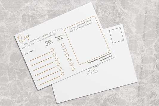 RSVP Card