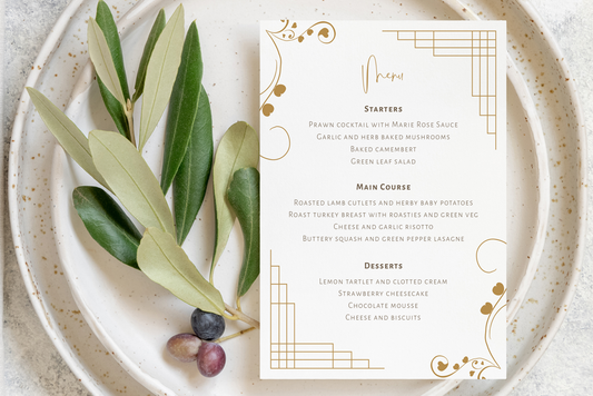 Set Menu