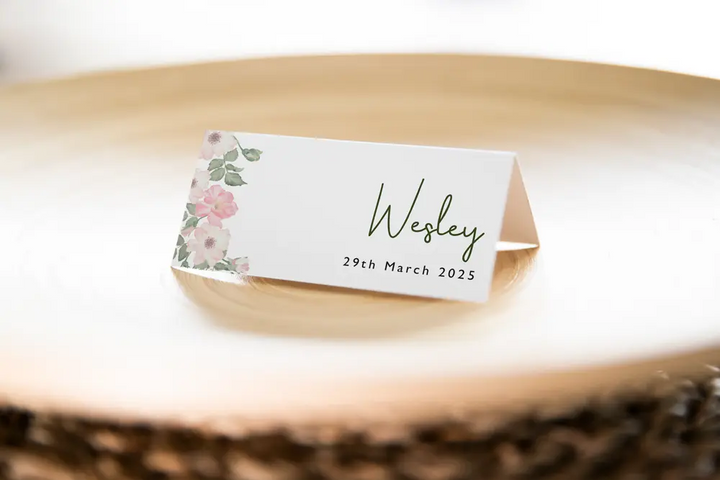 Place cards Olive Petal