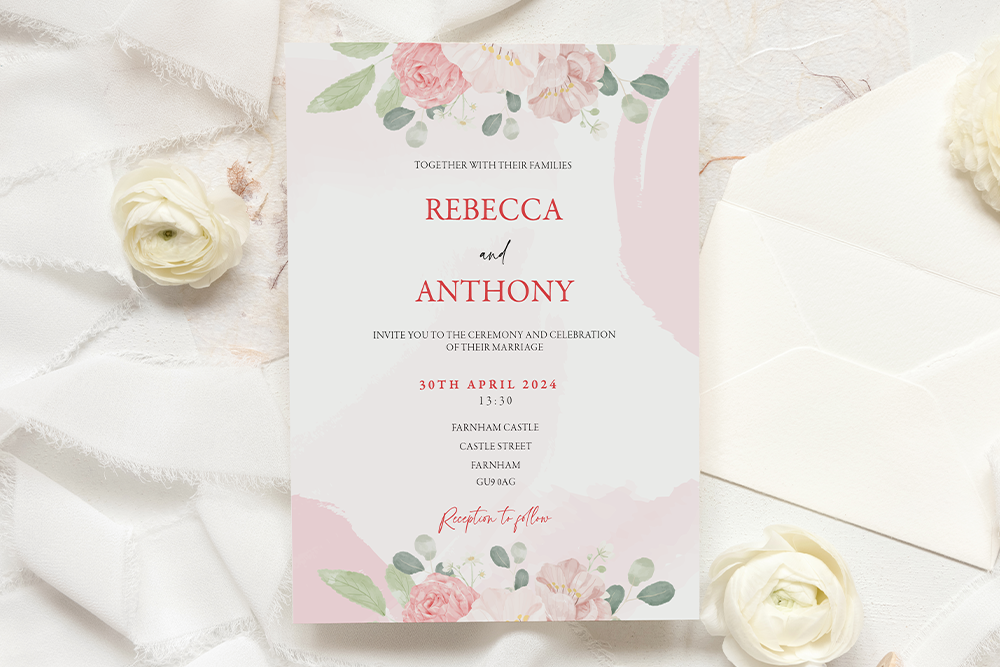 Wedding Invitation Card
