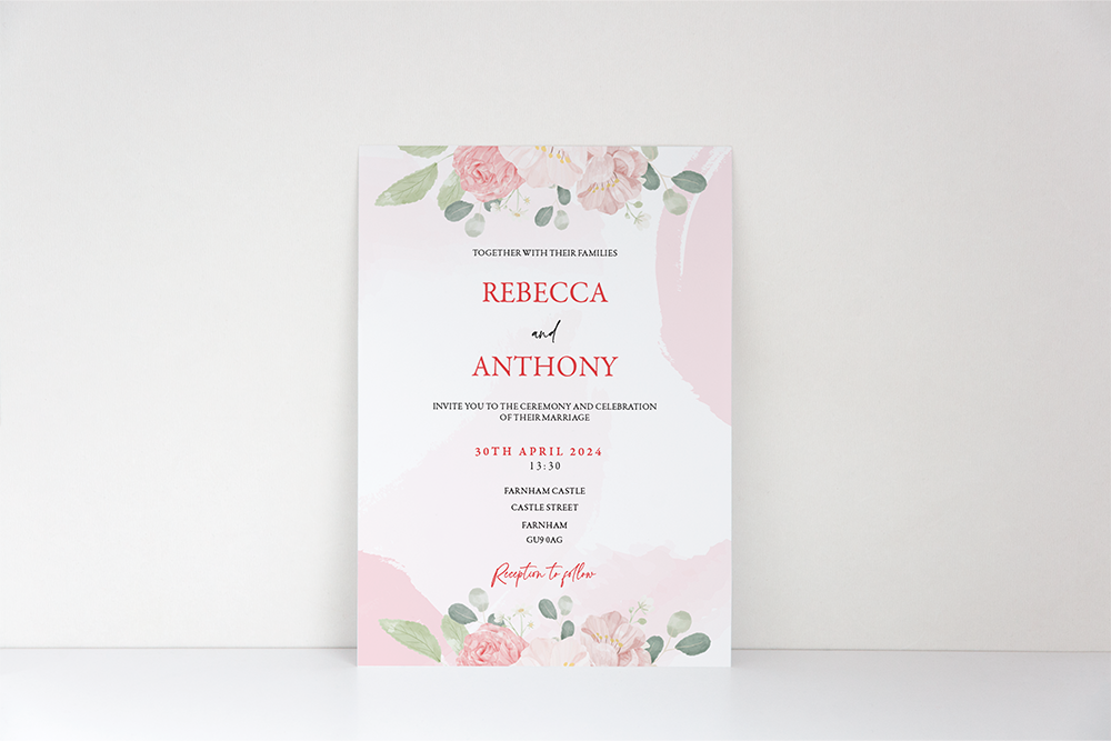 Wedding Invitation Card