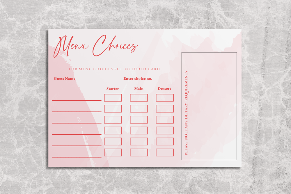 RSVP Card Deluxe