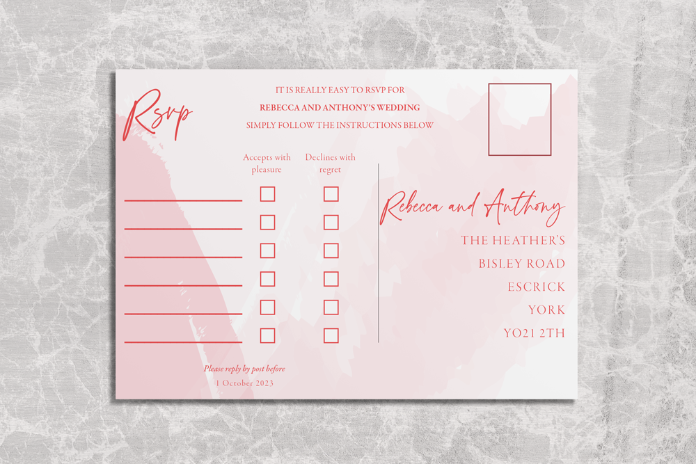 RSVP Card Deluxe