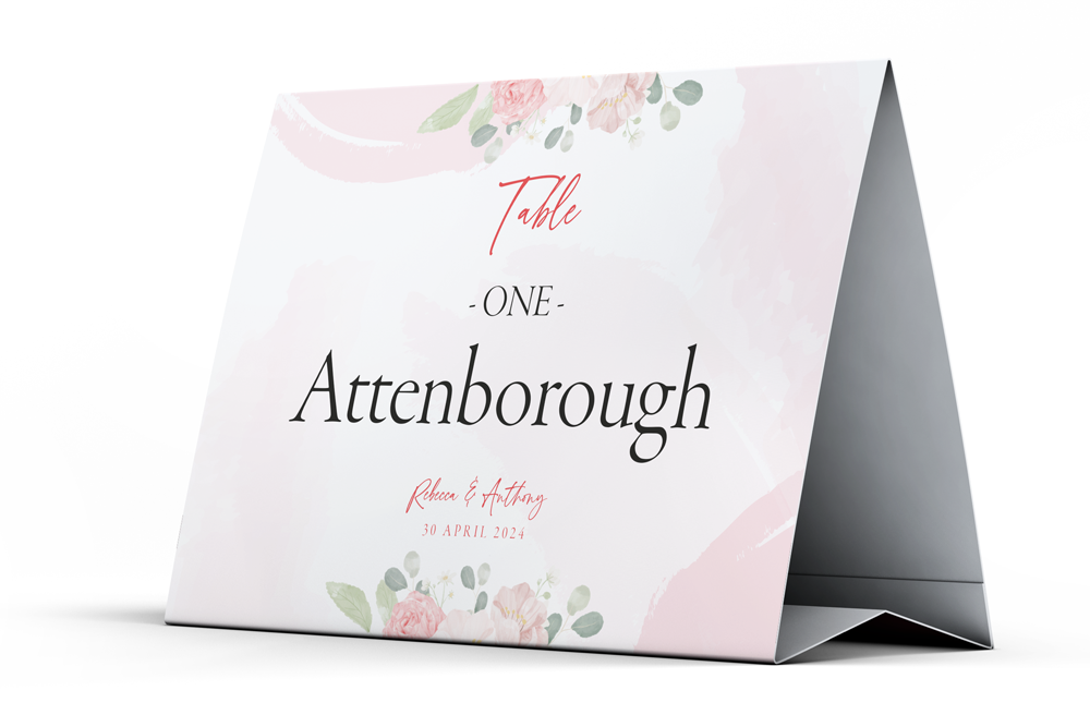 Table Name & Number Sign