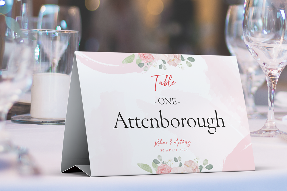 Table Name & Number Sign