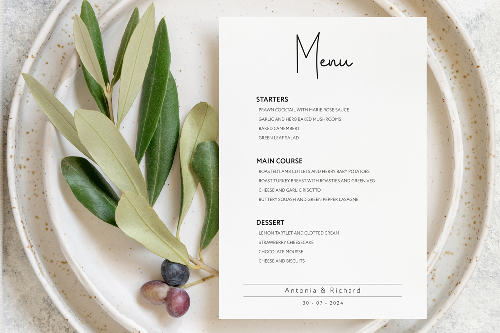 Set Menu