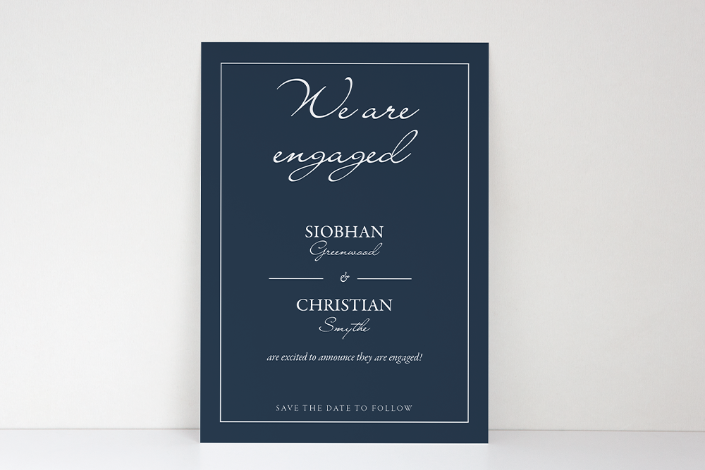 Engagement Announcement